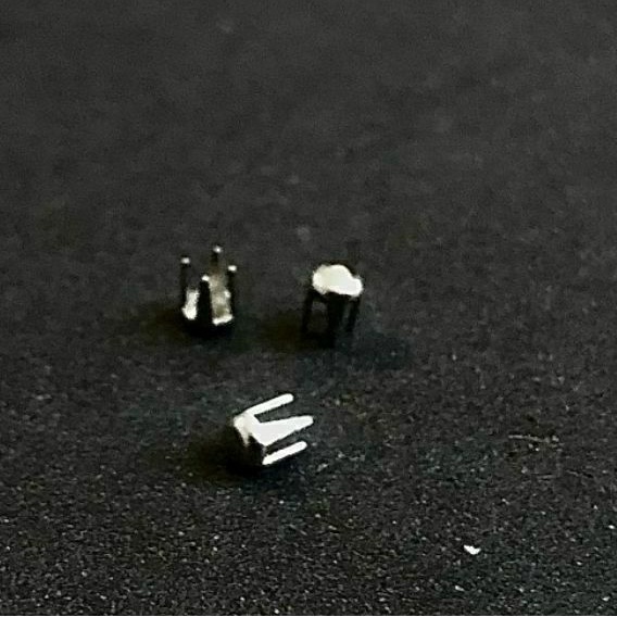 Paku untuk pasang mutiara/beads rivet studs