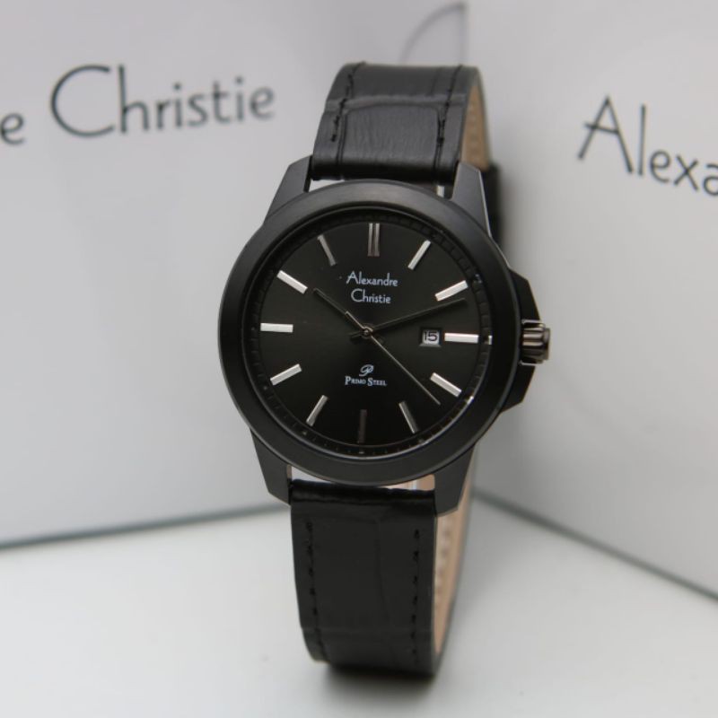 jam tangan wanita alexander cristie ori ac1017 kulit. Original