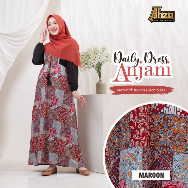 AHZA HEPPIN// Daily Dress Anjani by Ahza  ori