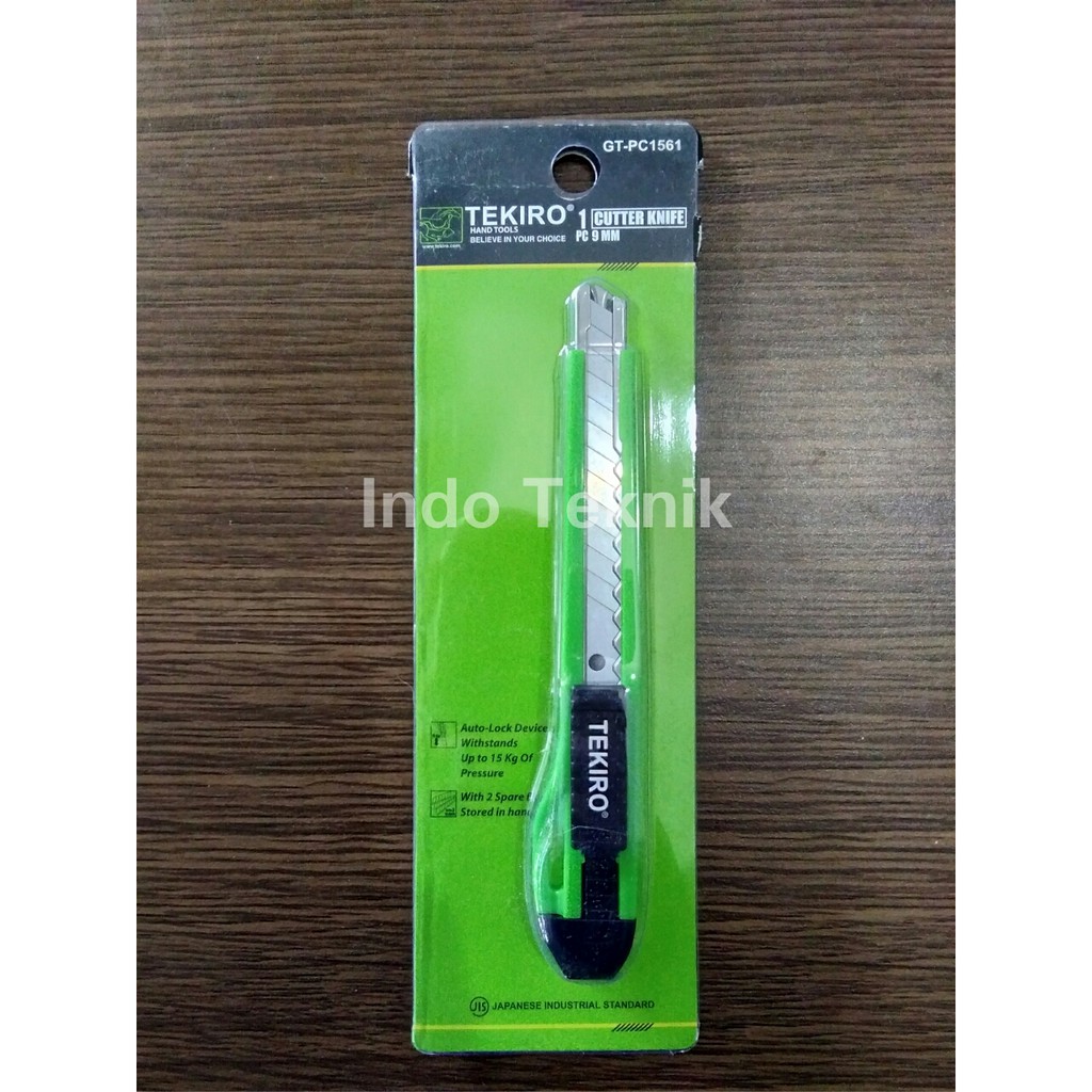 

PISAU CUTTER KECIL 9MM TEKIRO