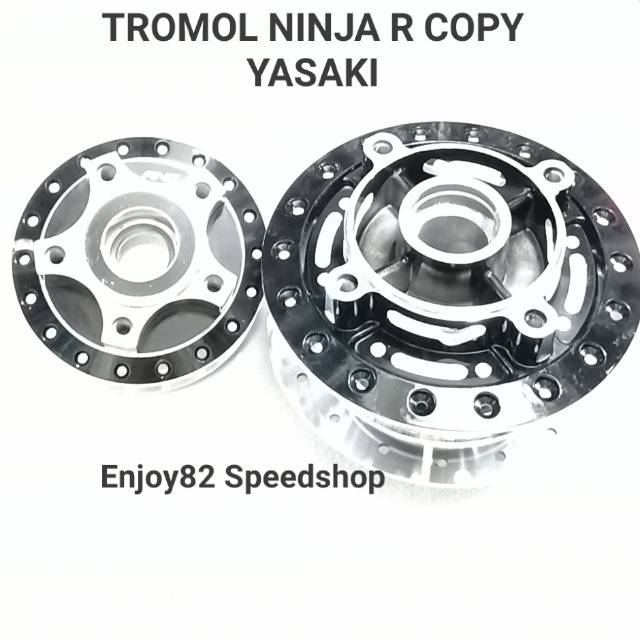 TROMOL SET DEPAN BELAKANG COAK AND COPY YASAKI NINJA KR150 R