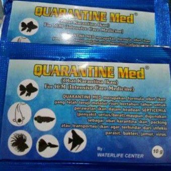 Obat Karantina Ikan Quarantine Med - Mutiara Koi Semarang