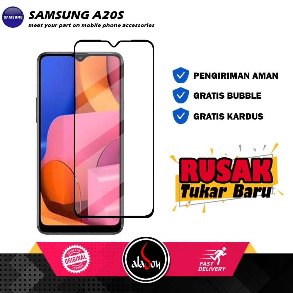 Tempered Glass Samsung A20S Anti Gores Layar Screen Protector