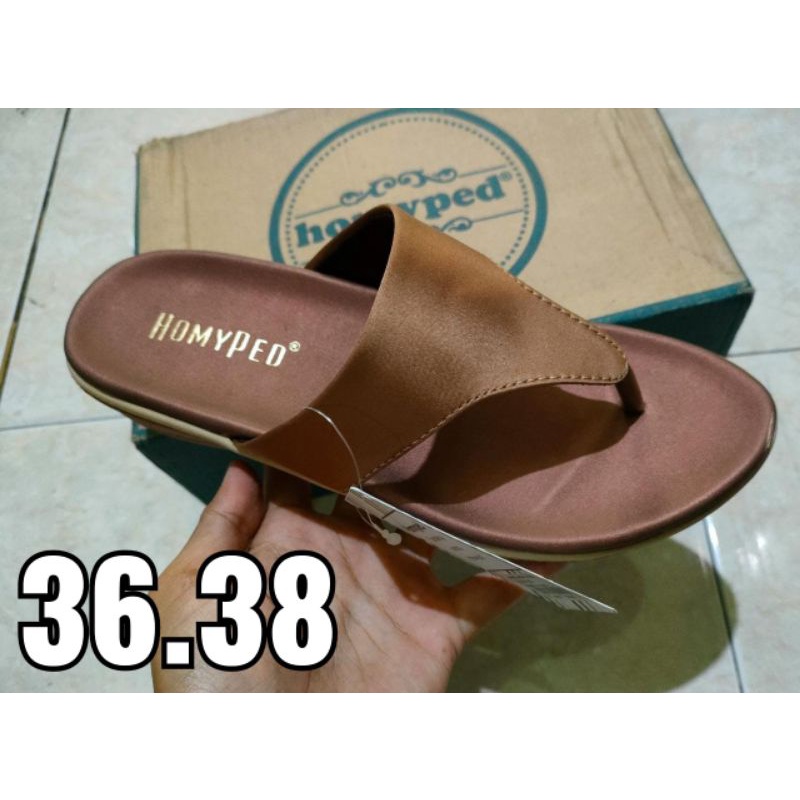 (WAJIB TANYA STOK) Sandal jepit wanita homy ped size 36,38 (ada goresan cacat)
