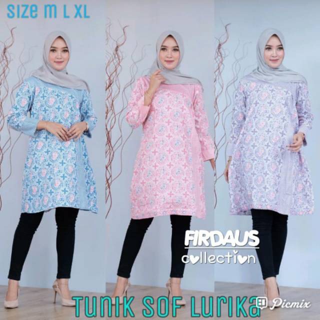 Tunik soft lurika