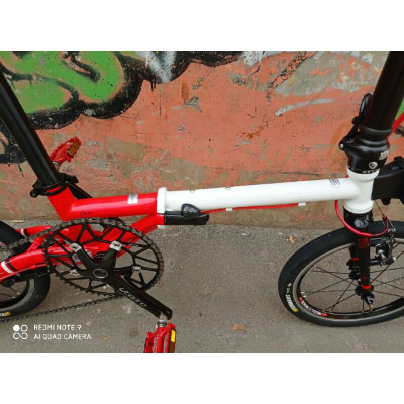 sepeda fnhon gust edisi merah putih