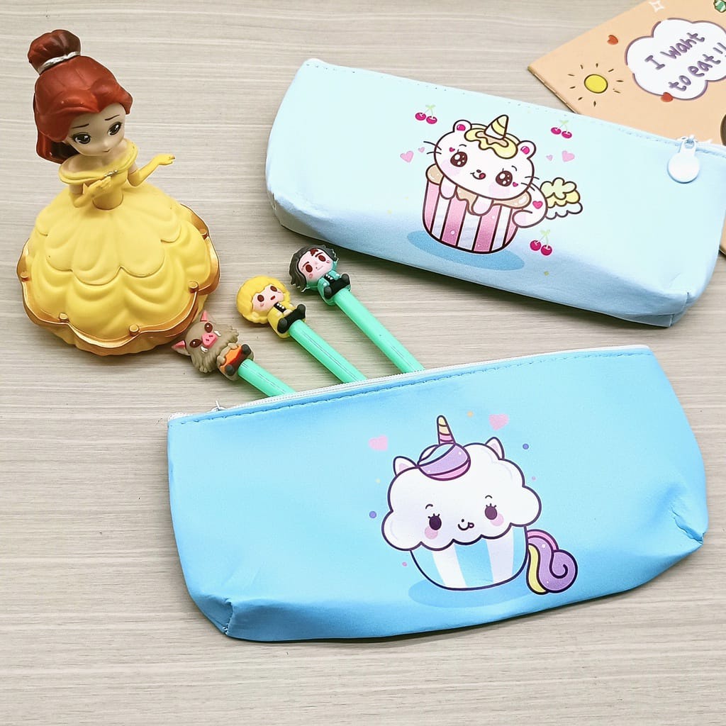 ~ PIYOSHI08 ~ Tempat Pensil Motif / Kotak Alat Tulis Dompet Aksesoris Lucu AF158