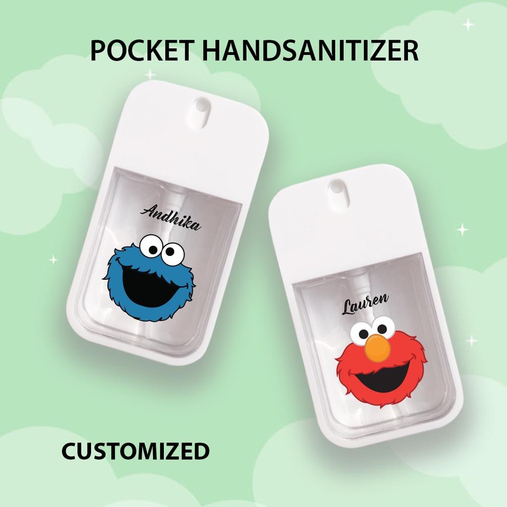 Hand Sanitizer Custom Spray Pocket Size Design Suka Suka