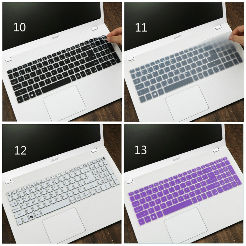 Pelindung Keyboard Silikon 15.6 Inch Untuk Acer E5-575G-51Sf A615 Tmp2510 Tx520 E5-576GE5-523