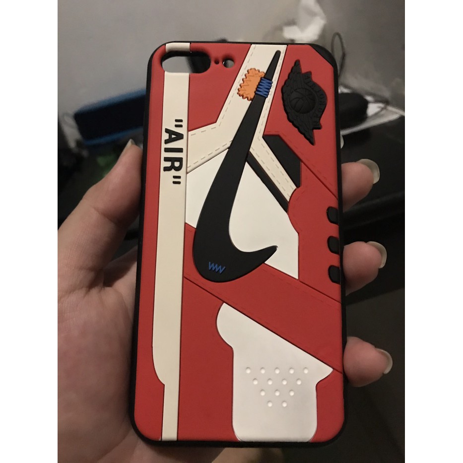 {aksesoris-tablet} iPhone 7/8 Plus Air Jordan 1 Rare Off-White Chicago Case