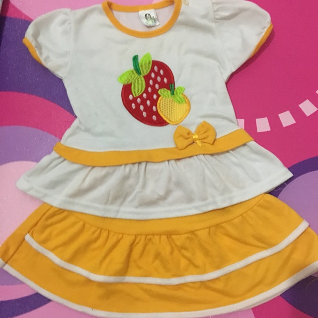 Preloved setelan anak atasan dan rok