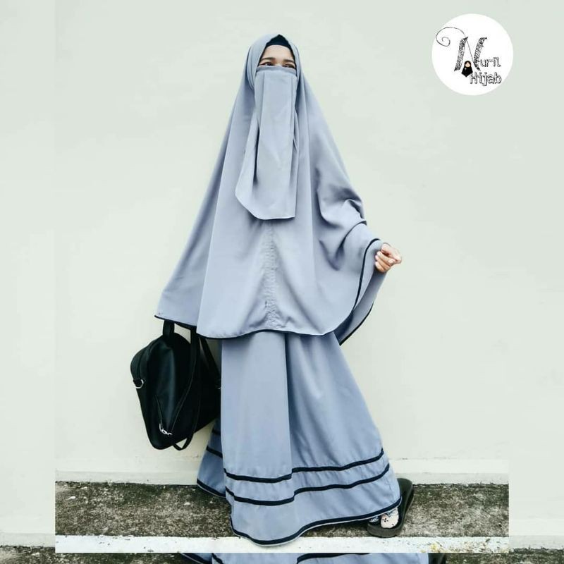 Dinar Syar'i Set Jumbo XXXL /gamis jumbo/gamis set cadar