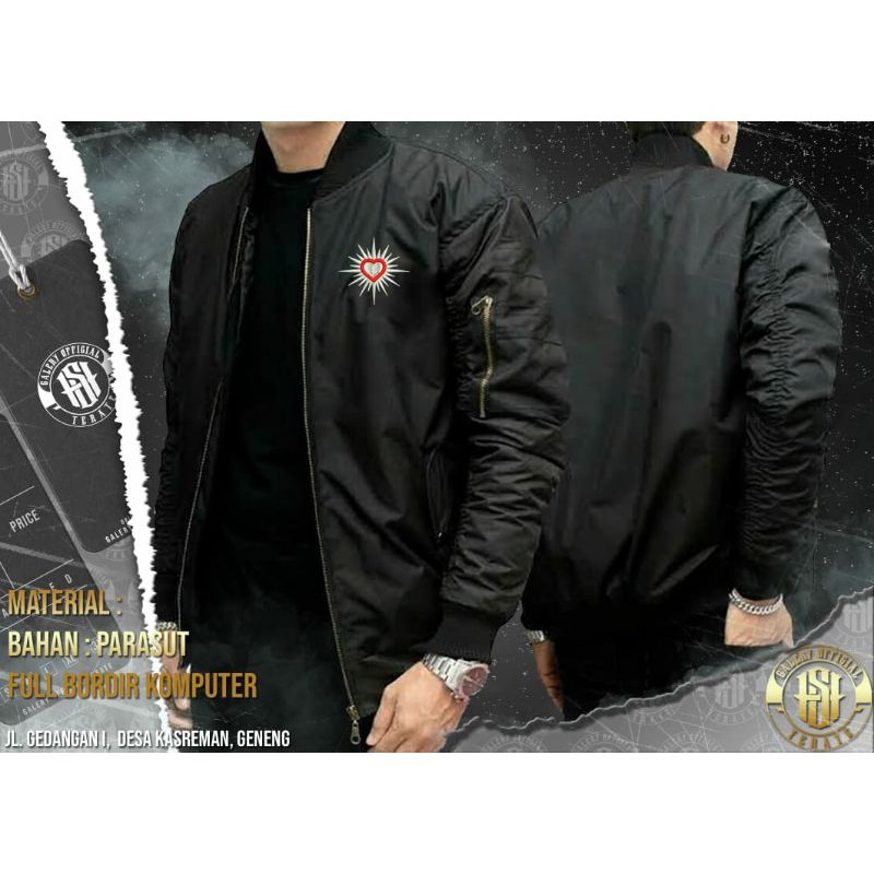 COD JAKET BOMBER PSHT-JAKET BOMBER-BOMBER HATI BERSINAR