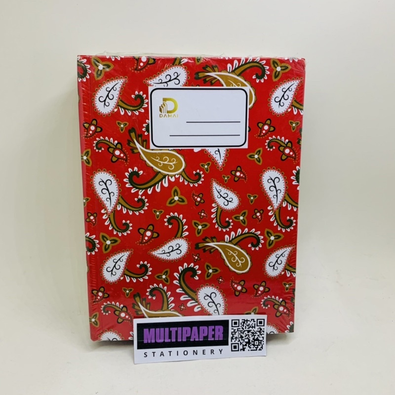 

Buku Tulis Hardcover Quarto Isi 100 Lbr Berbagai Merk
