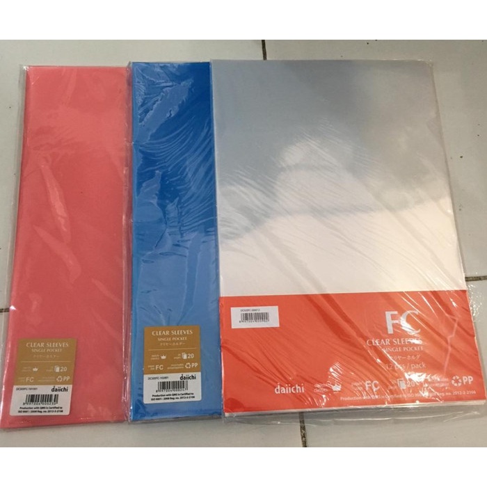

READY clear sleeves F4 TERLARIS