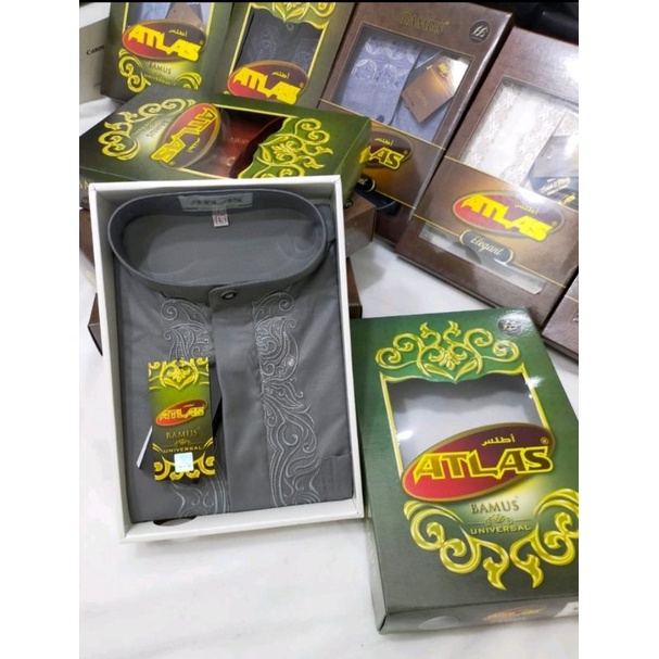 BAJU KOKO ATLAS BAMUS ORIGINAL LENGAN PANJANG