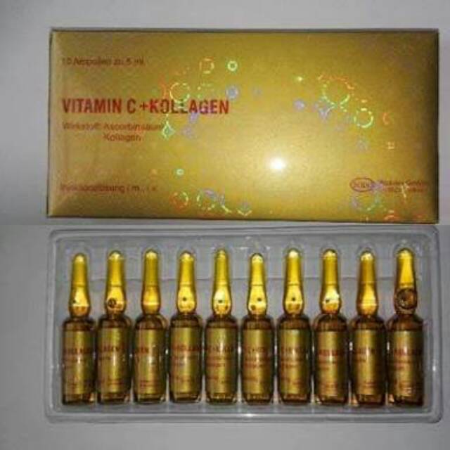 Suntik Rodotex Gold Vitamin C Collagen Hologram Indonesia