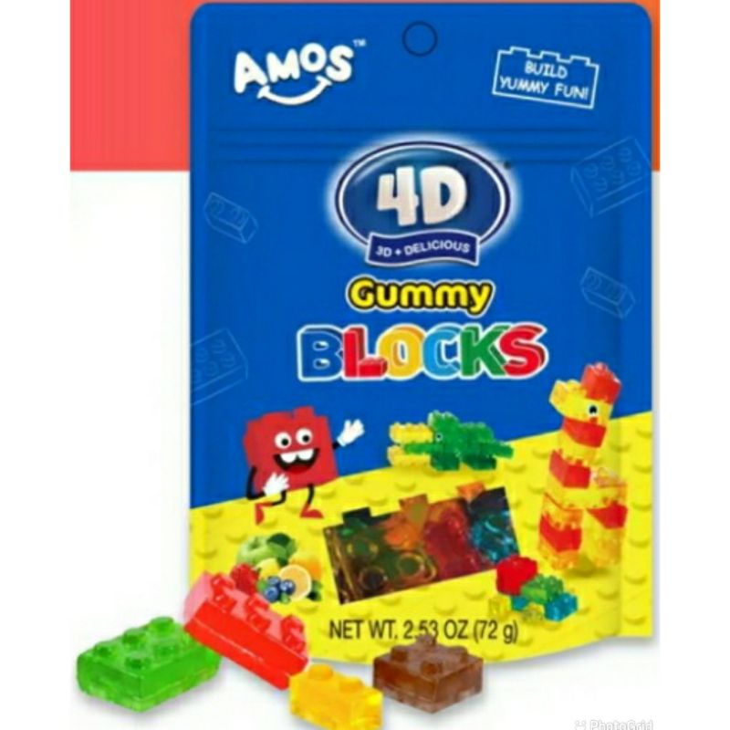 

Amos Gummy Blocks 72gr-Permen Import