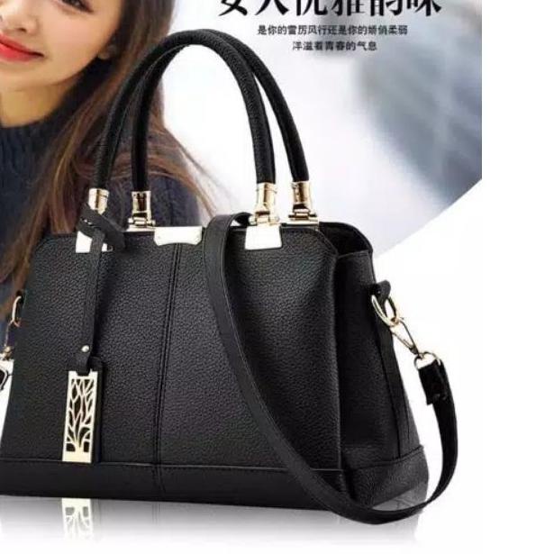 ☝ Tas fashion wanita perempuan IMPORT ekslusif tas pesta party arisan hitam women bag kantor tas Fen