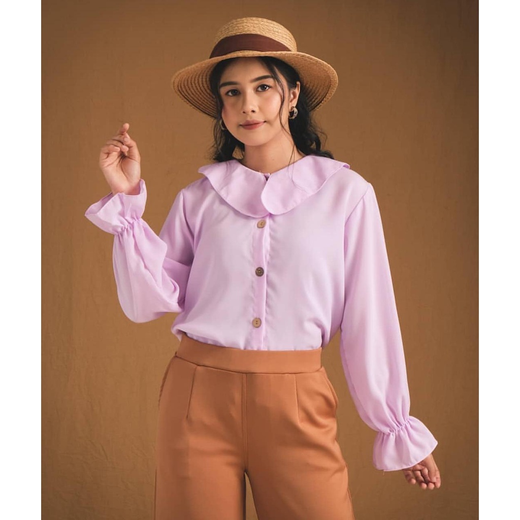 1KG MUAT 5PCS | UNAGI BASIC SHIRT PREMIUM HITS OOTD SELEBGRAM FASHION WANITA GROSIR MURAH