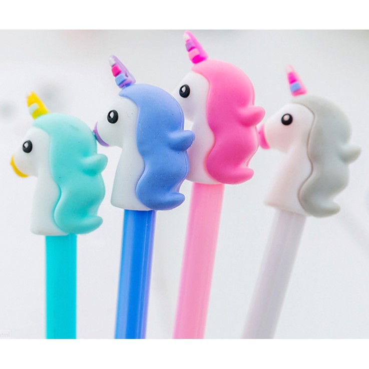 Bolpoin Karakter UNICORN / Bolpoin Kartun Kuda / Pulpen Gel 0,5 mm Motif UNICORN / Ballpoint Lucu