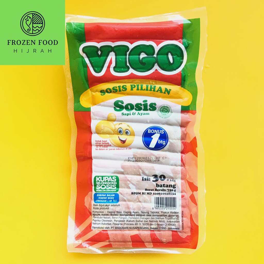 

VIGO SOSIS MERAH 720gr