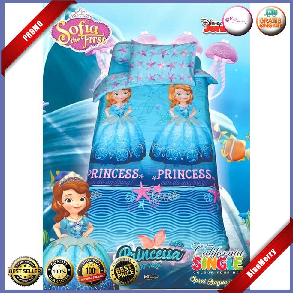 Bedcover Set California Sofia Princessa 120 No.3 Bcs Disney Bed Cover BMSC766