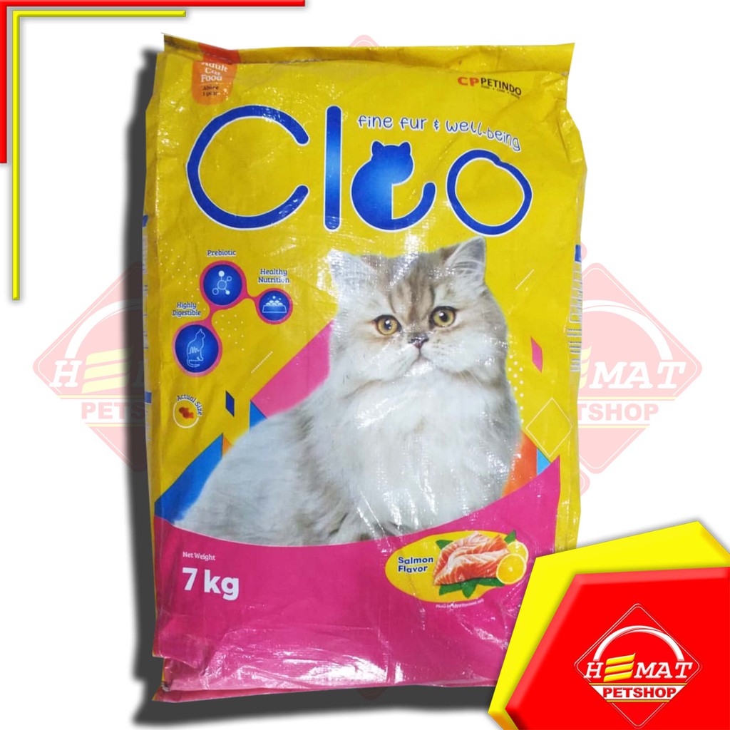 Makanan Kucing Adult Cleo Salmon 7kg - Cat Food Cleo Salmon 7 Kg