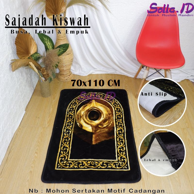 Sajadah Busa Quilting Tebal Premium ( Anti slip ) Lembut &amp;  nyaman