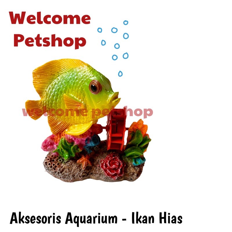 Ikan Hias / Aksesoris Aquarium / Hiasan Aquarium