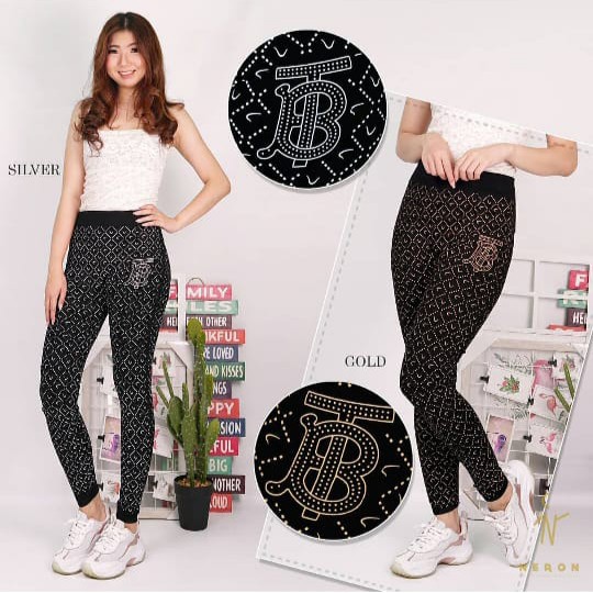 NEW LEGGING IMPORT MURAH FULL PRINT TB 9962