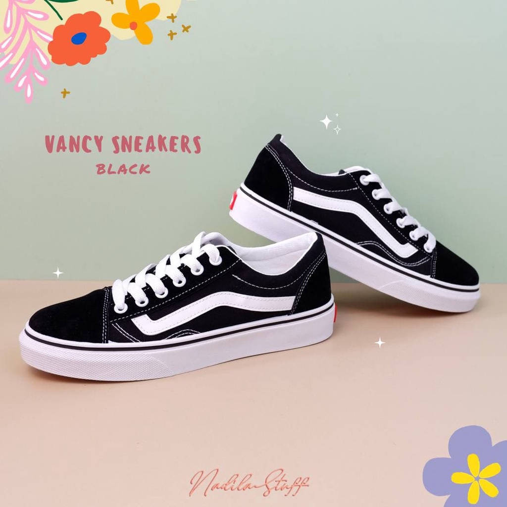 NADILASTUFF Legend ‘Vancy OS &amp; Checkerboard Catur Sepatu Wanita Sneakers Premium