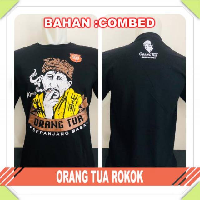 Kaos baju orang tua