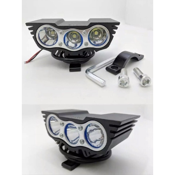 LAMPU TEMBAK SOROT LED MATA / LASER LED MOTOR SUPER BRIGHT FOKUS LED / LAMPU LED MOBIL