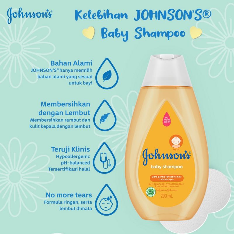 Johnsons Baby Shampo (Orange)