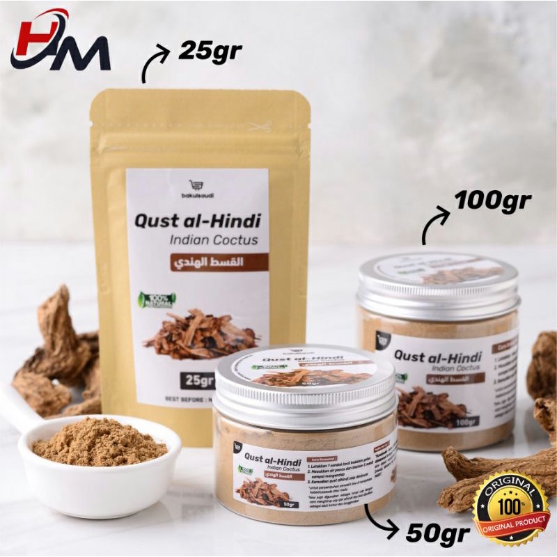 Qust alhindi - Qist al hindi - Qusthul hindi serbuk original asli