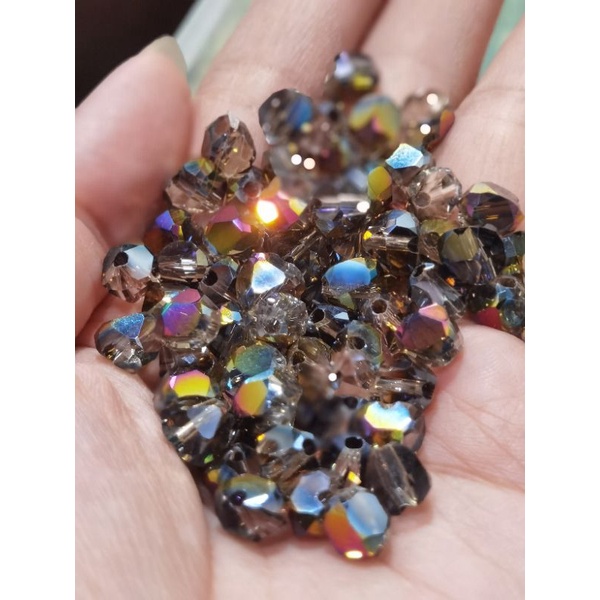 Manik Manik Kristal Kaca Bentuk Hati / Crystal