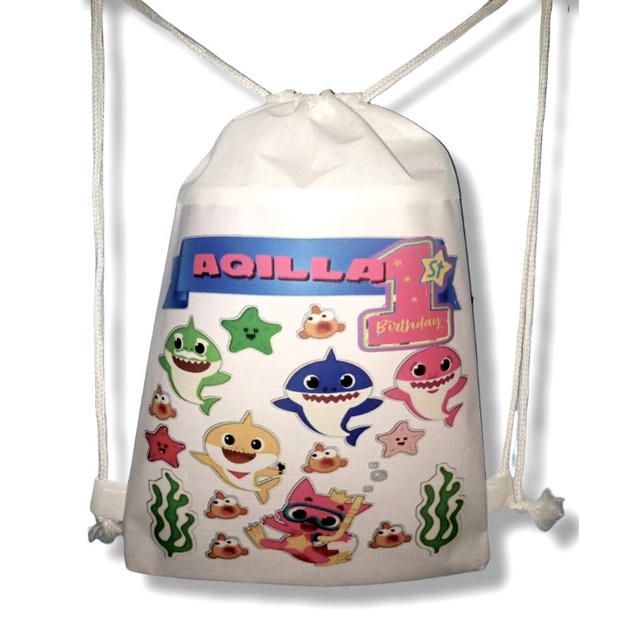 Tas Ultah Ransel Dua kantong Tambah nama dan photo-3