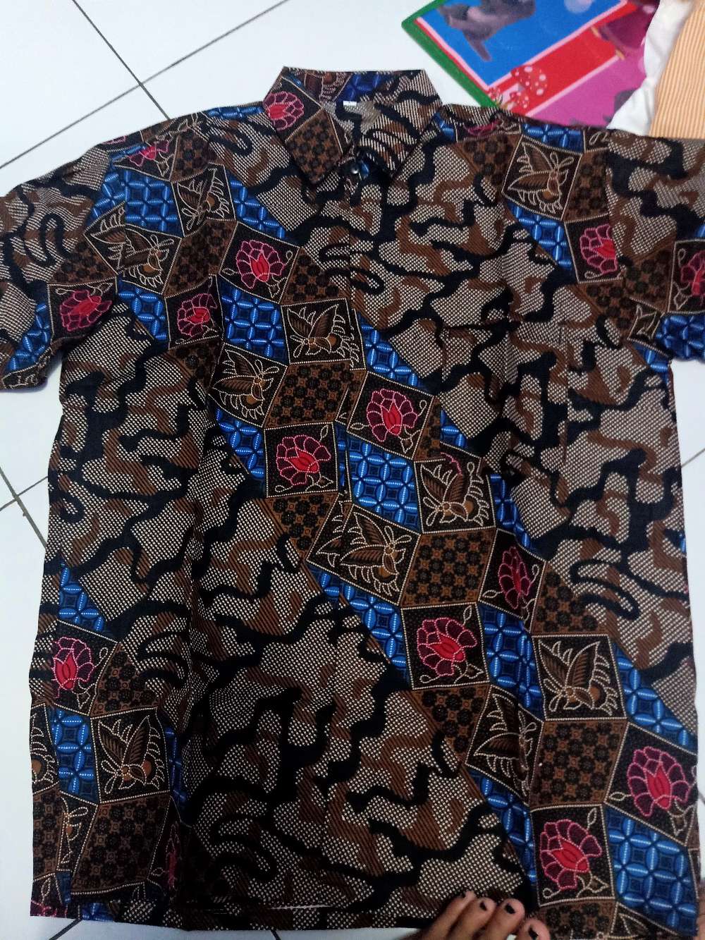 Maura Couple - Sania Ruffle Batik Couple Ori Ndoro Jowi Garansi Termurah Shopee - Batik Modern Solo