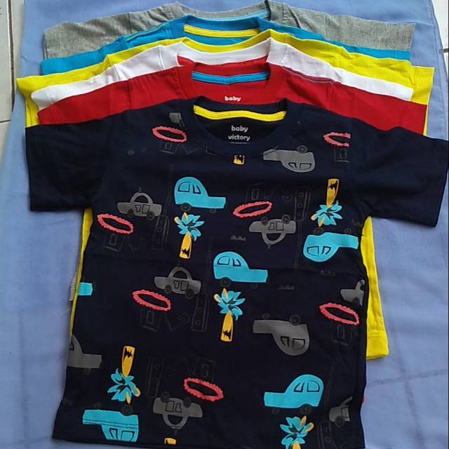  Kaos Anak Baby Victory  Boy 1 3 Tahun Shopee Indonesia