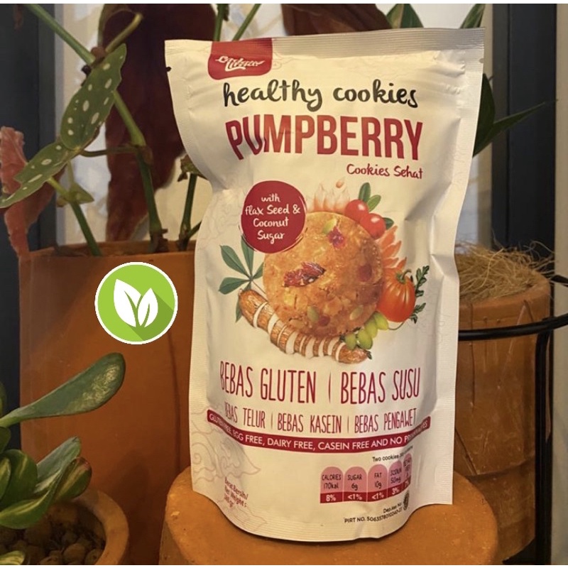 

Pumpberry Healthy Cookies Ladang Lima 180 Gr