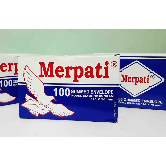 

Amplop merpati kecil 110 x 70mm
