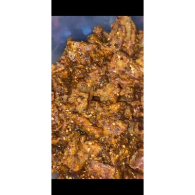 

Kulit ayam pedas daun jeruk
