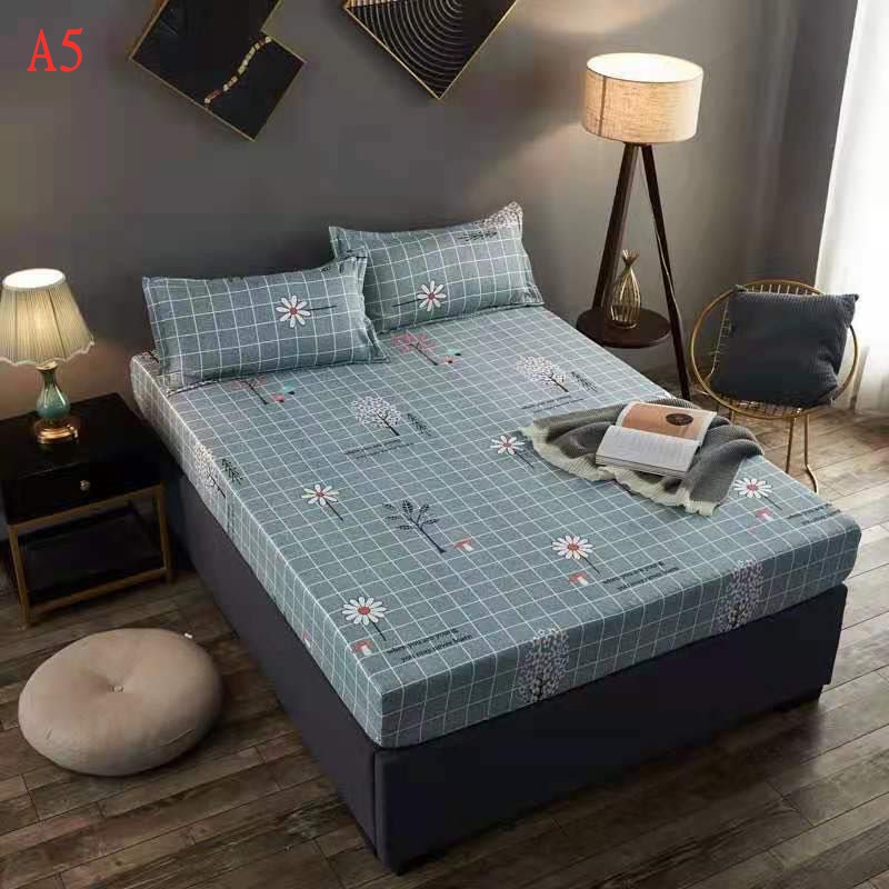 RM-01 SEPREI Bed Cover Sprei Menarik Seprai Kualitas Bagus (MICROTEK) 120x200 180x200