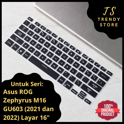 Keyboard Protector Cover Asus ROG Zephyrus M16 GU603 Intel Amd 16 inch