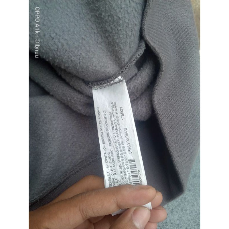 Pull and Bear Camo Grey