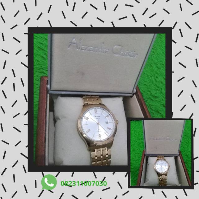Jam tangan  Alexander christie bekas