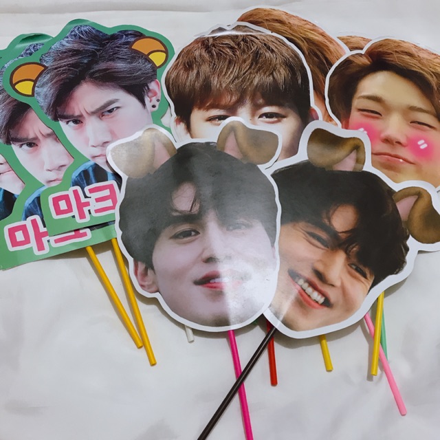 Kipas Muka Kpop ( Lee Dongwook / iKON / GOT7)