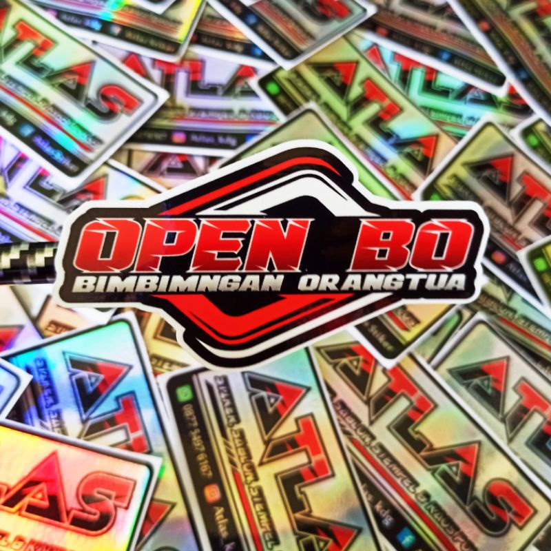 STIKER OPEN BO