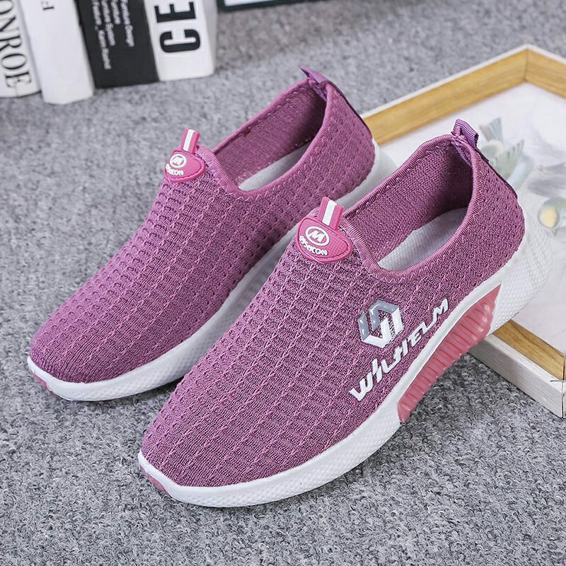 MKT SEPATU SNEAKER WANITA SLIP ON IMPORT SW06